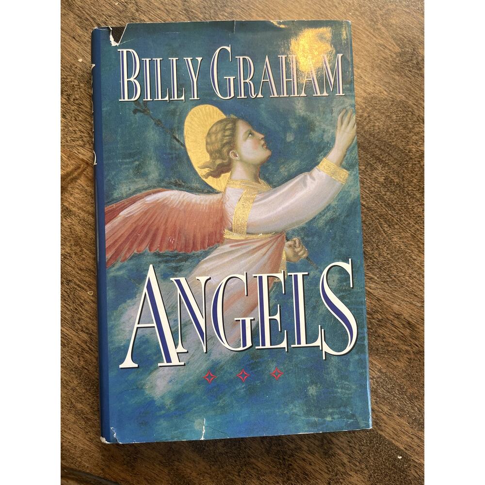 Angels God's Secret Agents Billy Graham Hardcover 1994 ISBN 0849911672 Christian